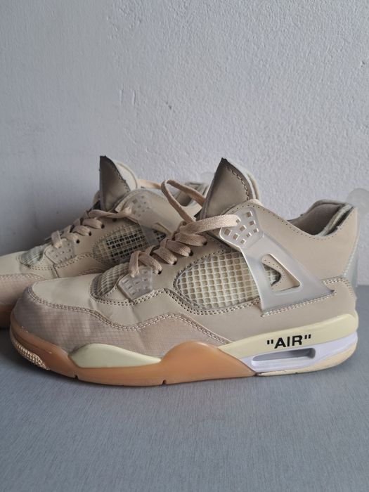 Jordan 4 Retro Off-White Sail 43