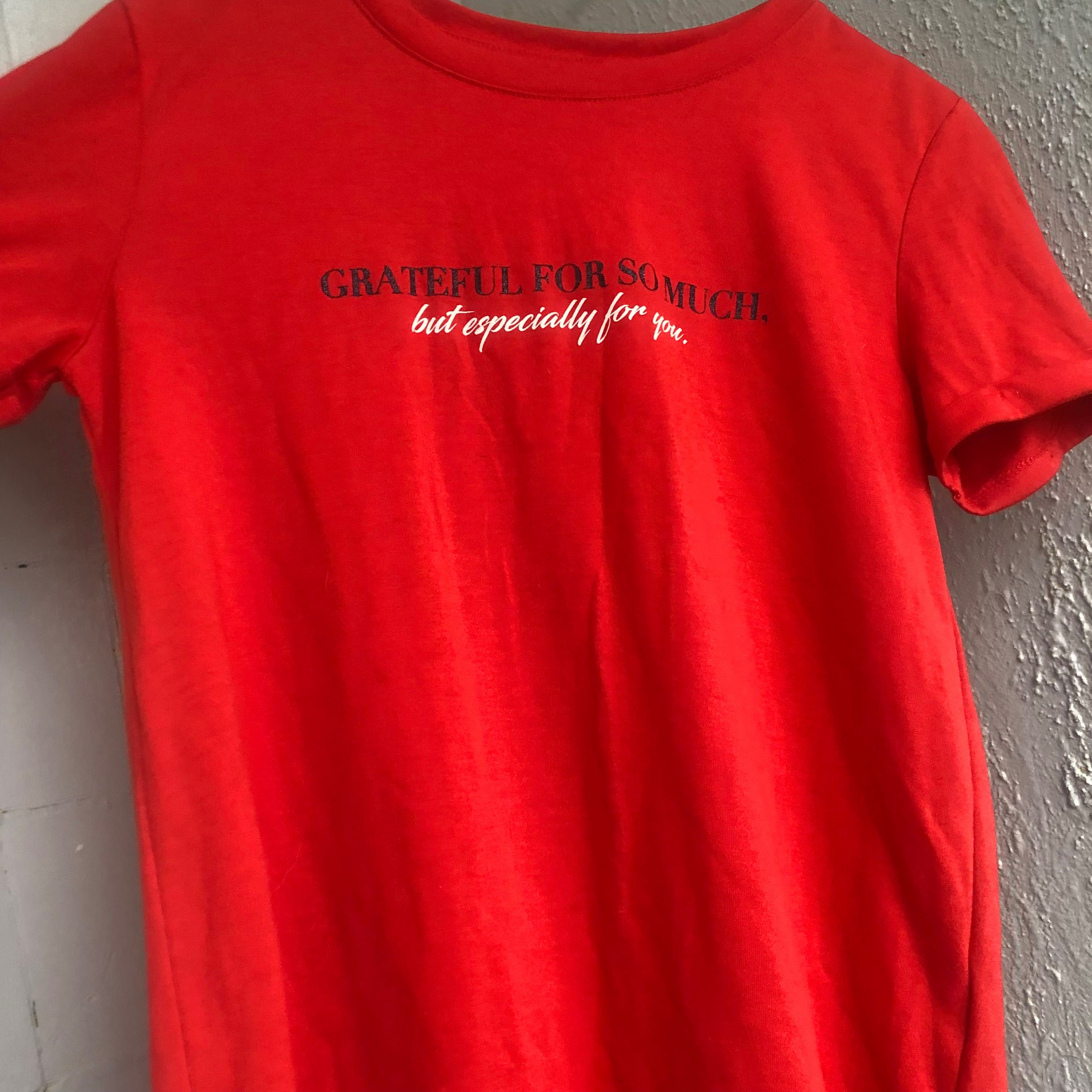 Красная футболка Zara