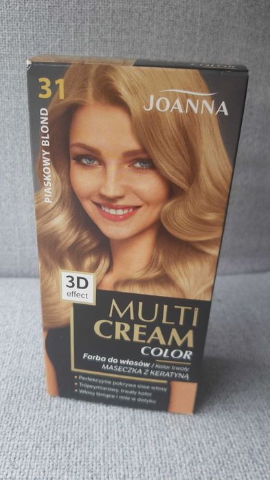 Farba do włosów JOANNA 31 Piaskowy Blond