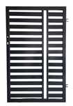 Furtka Palisadowa H 150 + 2 słupki H 200. Kompletna gotowa do montażu