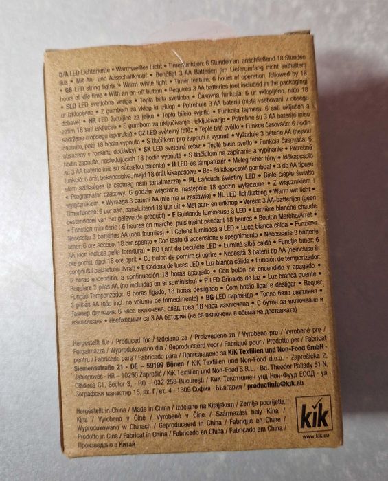 Lampki choinkowe  100X LED