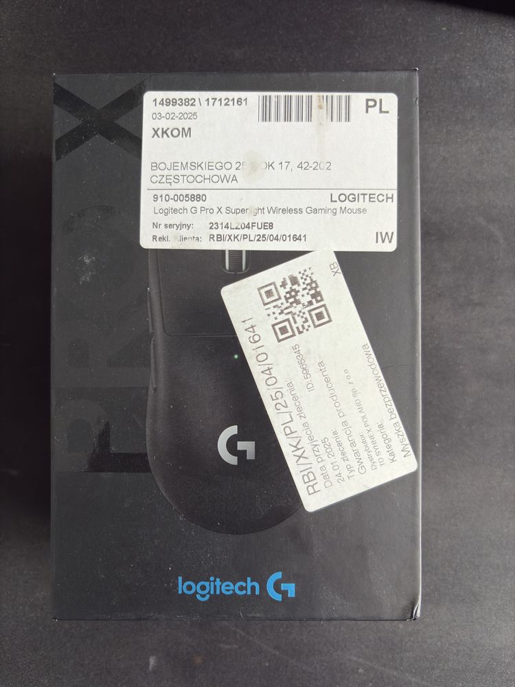 Logitech G PRO X Suprlight