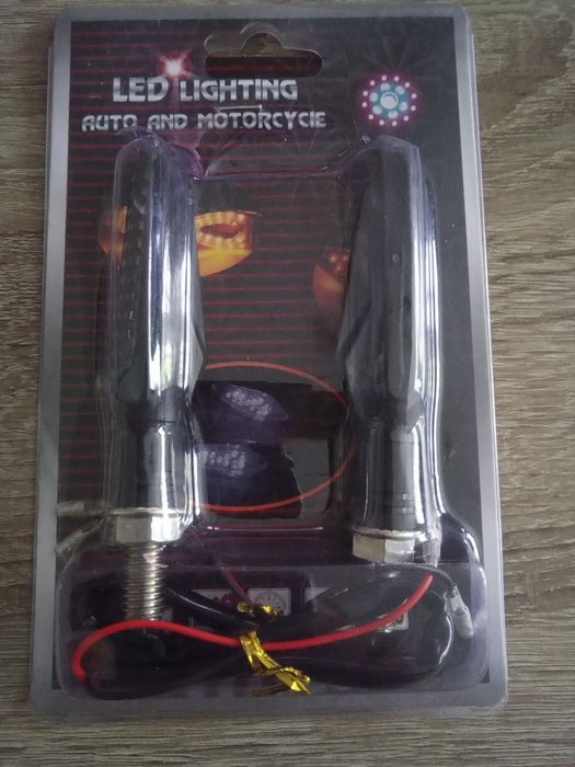 Мото Поворот діодний LED ТОНКИЙ, 2шт