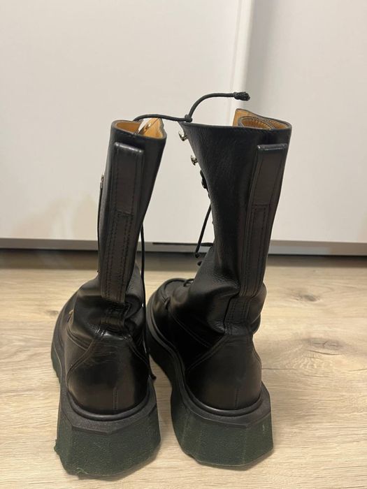 Off-White sponge combat boot Черевики