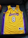Koszulka koszykarska Lakers Bryant 8 Champion 152 XS S