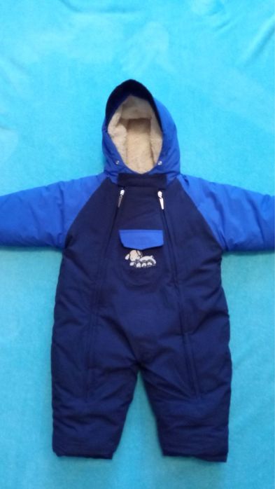 Зимовий дитячий комбінезон на цигейці на 1-2 р