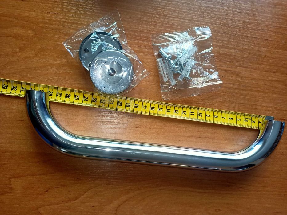 Poręcz, uchwyt łazienkowy dla niepełnosprawnych 30 cm.