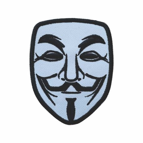 Termo naszywka Anonymous ozdobne