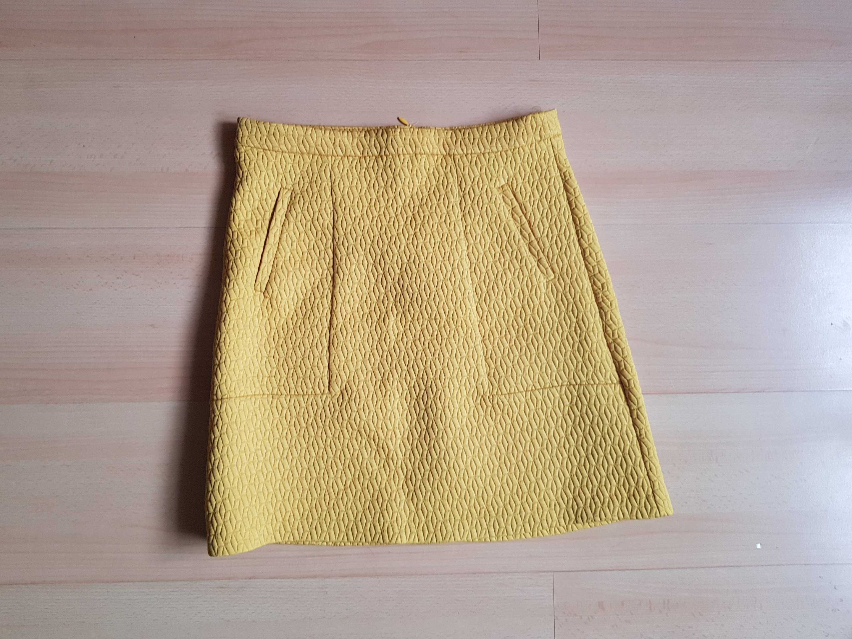 Żółta spódniczka Orsay, r. 34