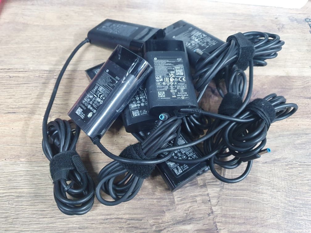 Блок живлення питания зарядка HP 65w 4.5×3.0mm blue pin slim typ ориг