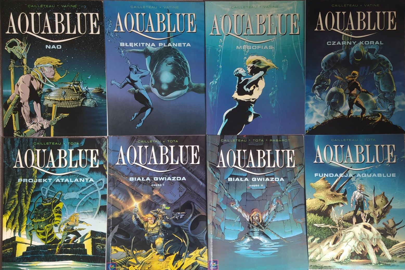 Komiksy Aquablue 1-8
