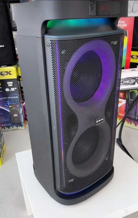 Акустическая система ZXX на 60 Вт с Bluetooth и 2 микрофонами колонка.