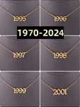 Colar de aço inoxidavel de 1970 até 2024