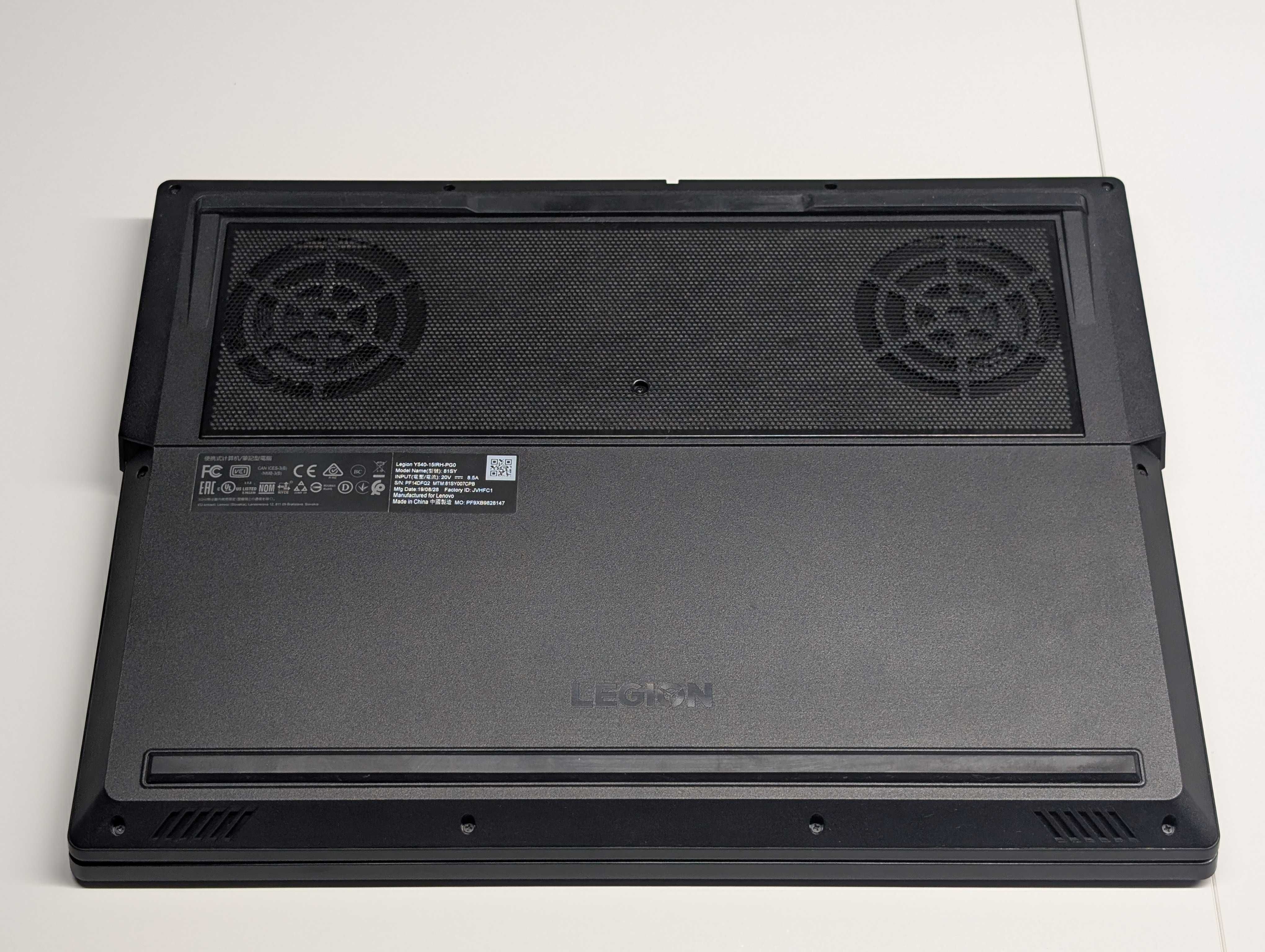 Laptop Lenovo Legion Y540-15IRH, i5-9300H, GTX 1650, 16GB RAM, SSD+HDD