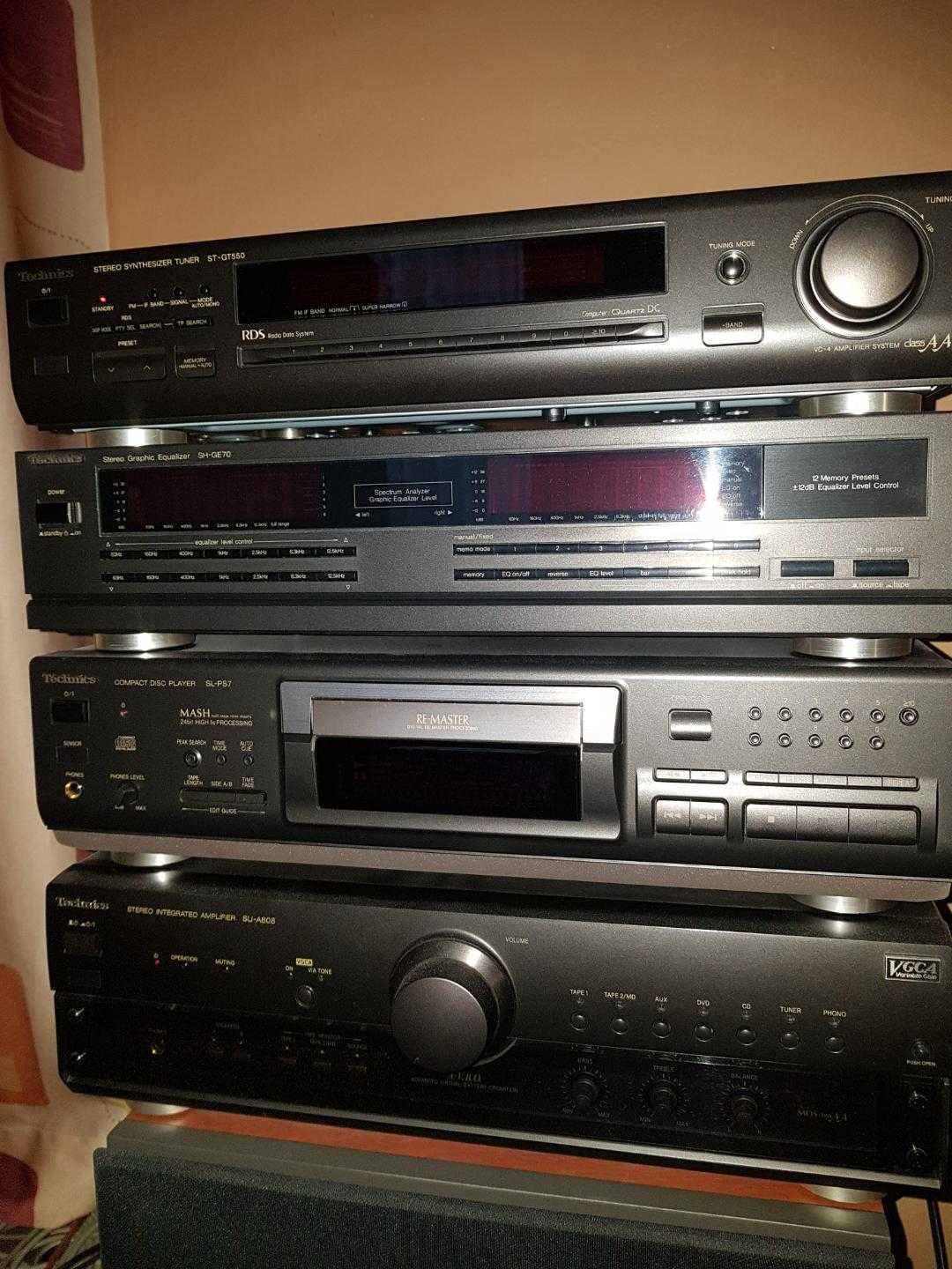 Technics SU-A808 SL-PS7 SH-GE70 ST-GT550