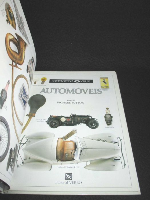 Livro Automóveis Enciclopédia Visual Verbo