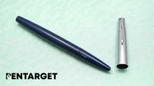 stare pióro wieczne - vintage, 1966, Parker 17 blue, chrome cap