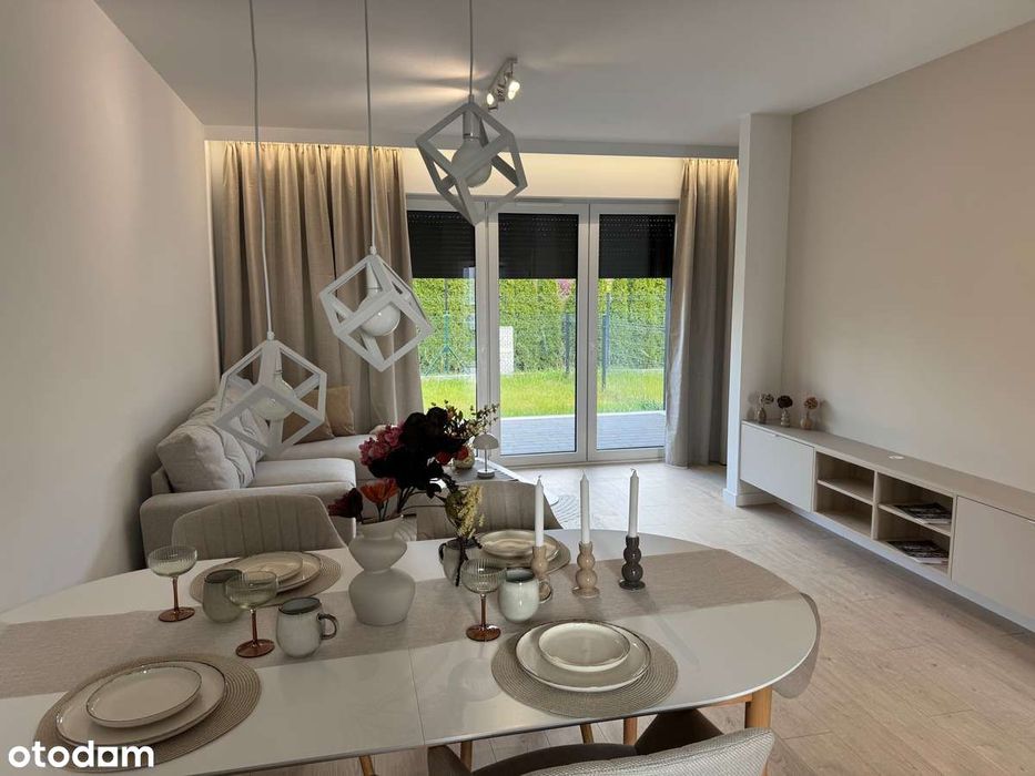 GOTOWY do zamieszkania  Domek pod Lasem, OGRÓDEK, 2 miejsca postojowe