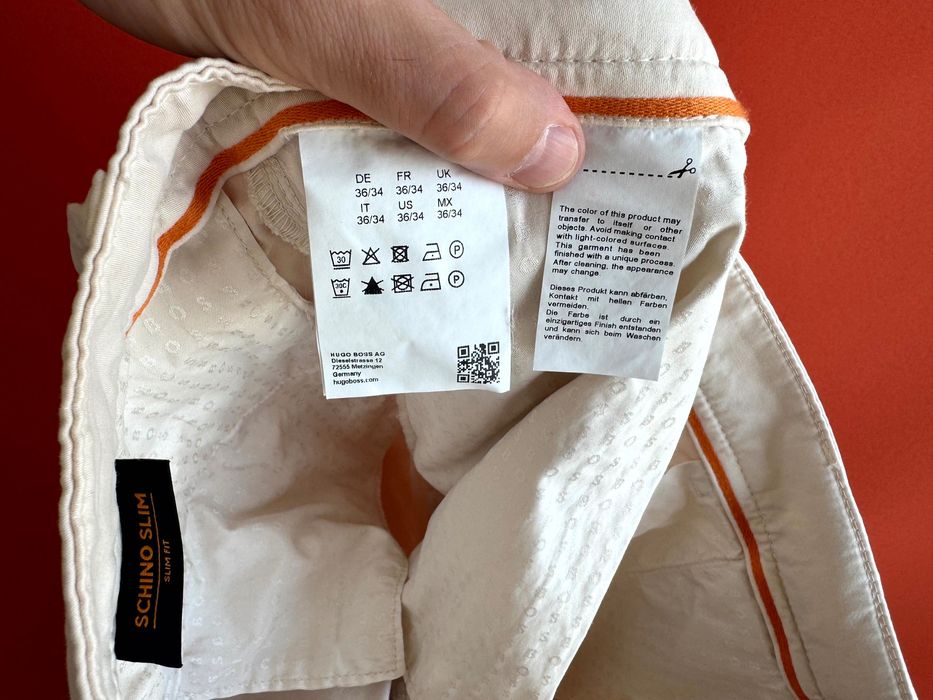 Hugo Boss Оригінал чоловічі брюки штани чиноси розмір 36