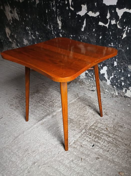 Stolik kawowy pomocnik Motyl  vintage  60 Czechosłowacja prl design