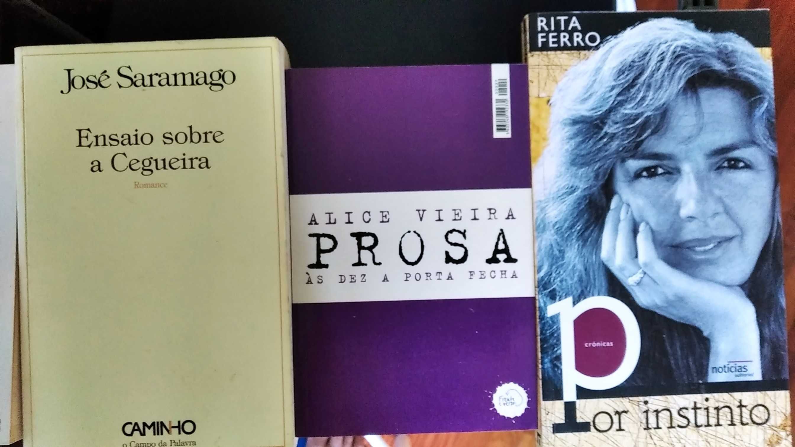 Eça Queiros, Rita Ferro, Karen Blixen, Mario Zambujal, Carl Sagan