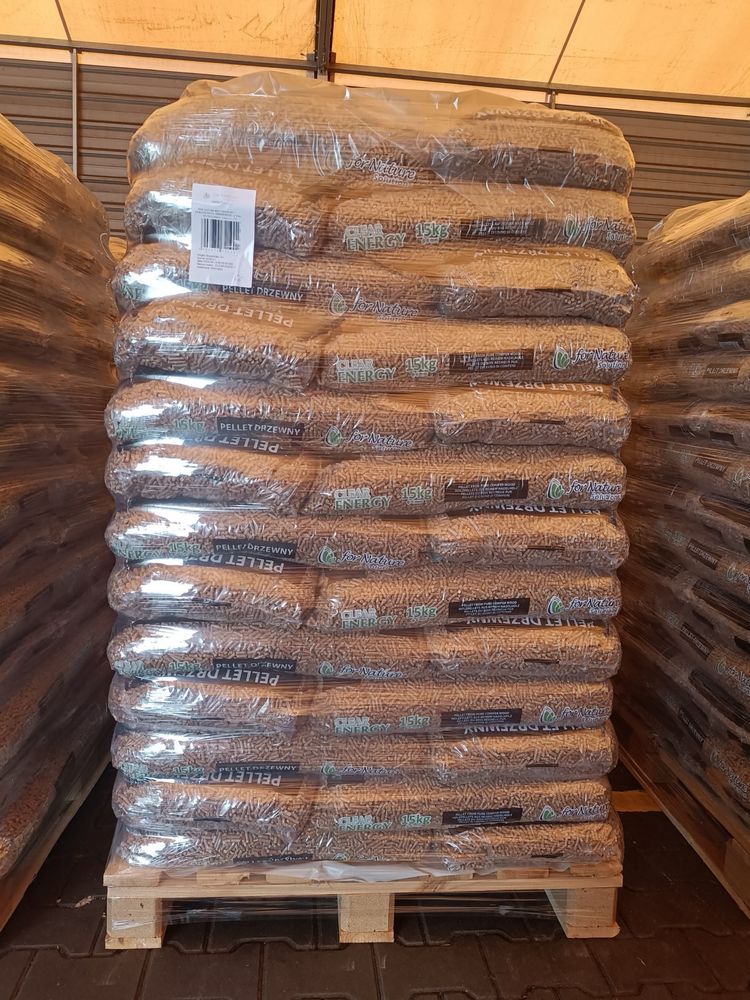Pellet CLEAR ENERGY 6mm Certyfikat, EN Plus A1, Din Plus, transport