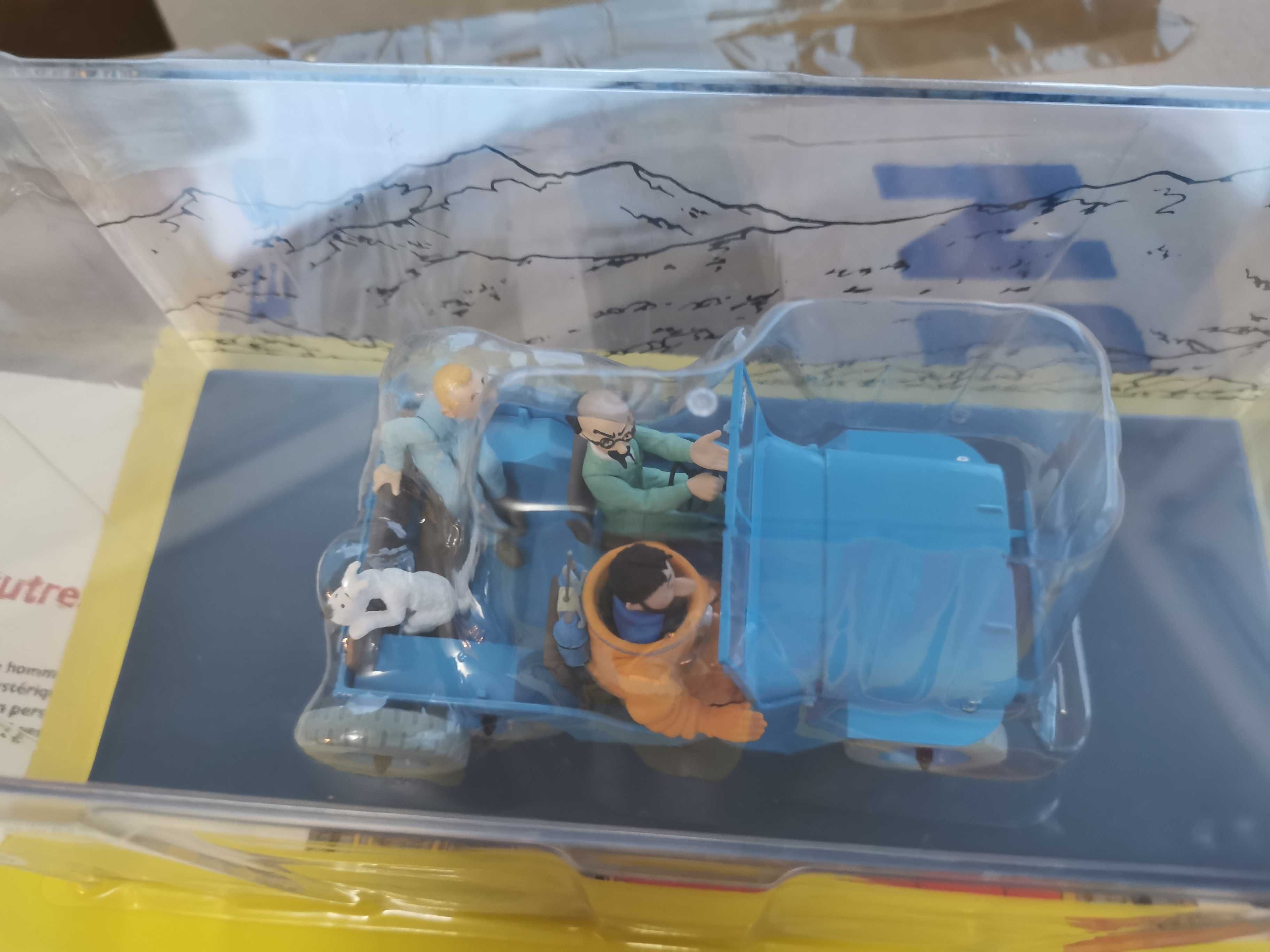 Tintin coleção de veículos escala 1/24