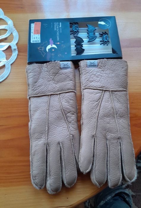 Рукавички шкіряні. Жіночі.