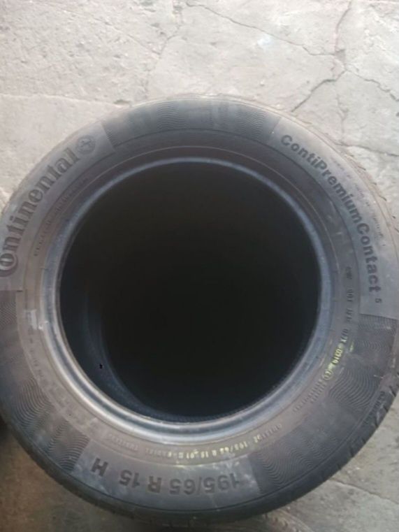 195/65 R15 Continental rok 19 bieżnik 5mm