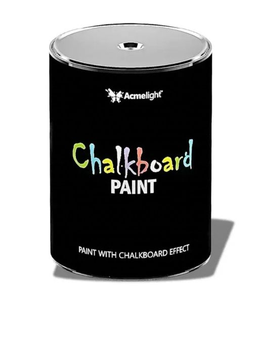 Чорна ,Грифельна фарба Acmelight Chalkboard. Дошка для малювання.