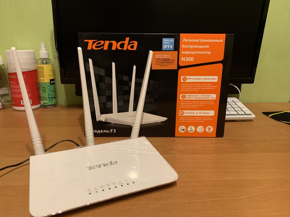 Маршрутизатор Tenda F3