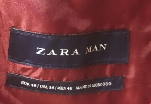 Пиджак с жилеткой Zara мужской. Размер S - M