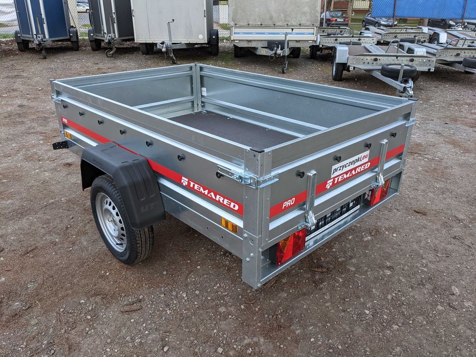 Przyczepa TEMARED PRO 2012,  2312,  2612 resor 201x126 230x126 264x126