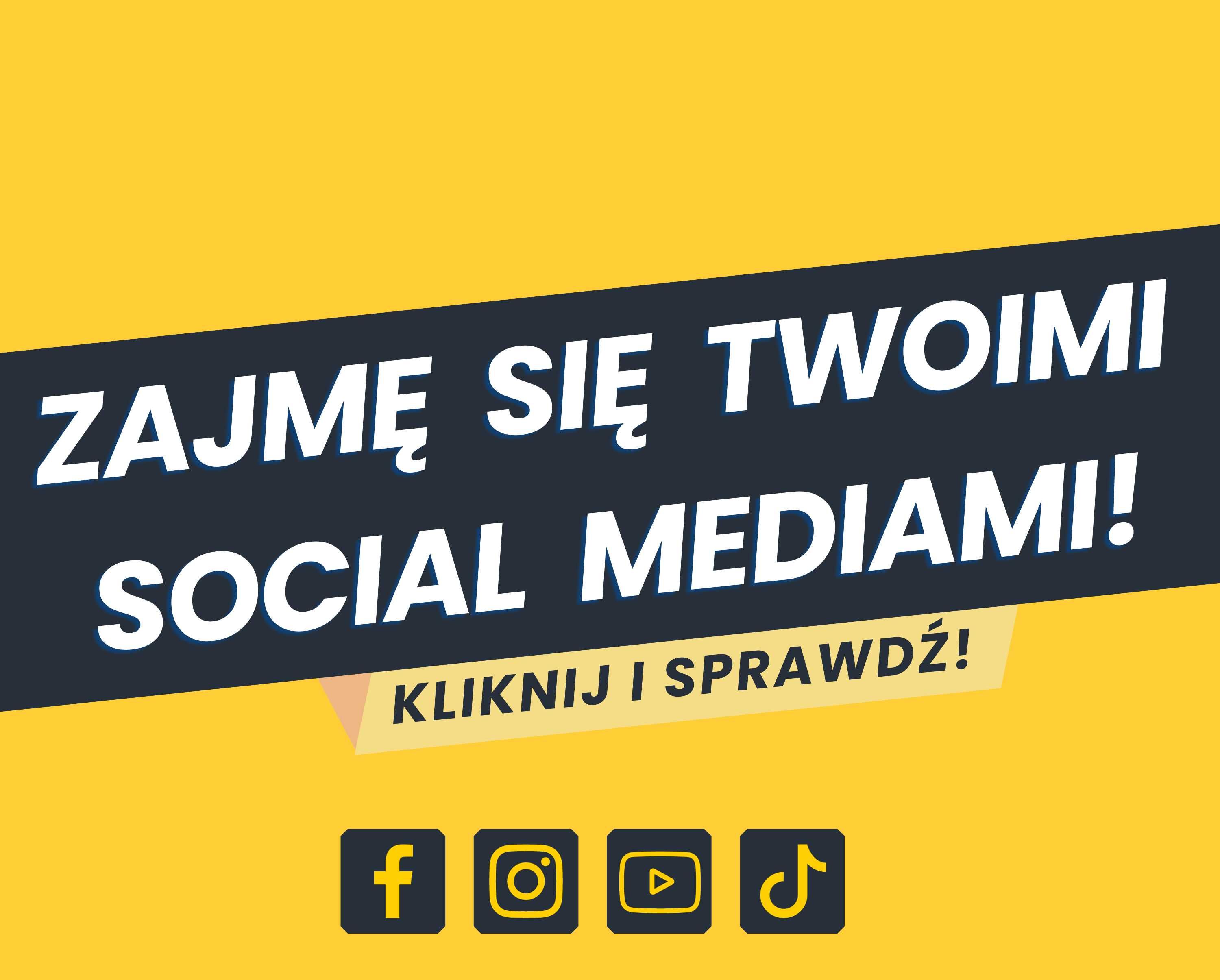 Prowadzenie Social Media Facebook Instagram TikTok | Reklama | Grafika