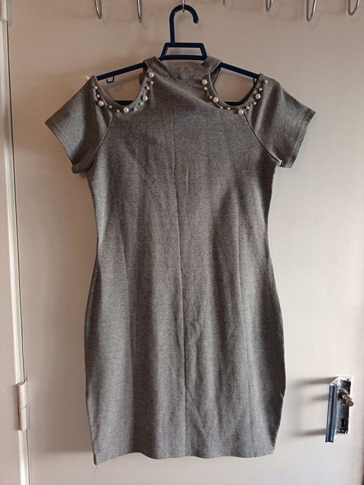 Vestidos cinzentos L/XL