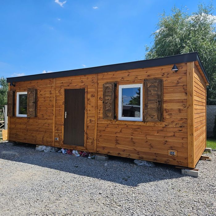 Domek drewniany całoroczny