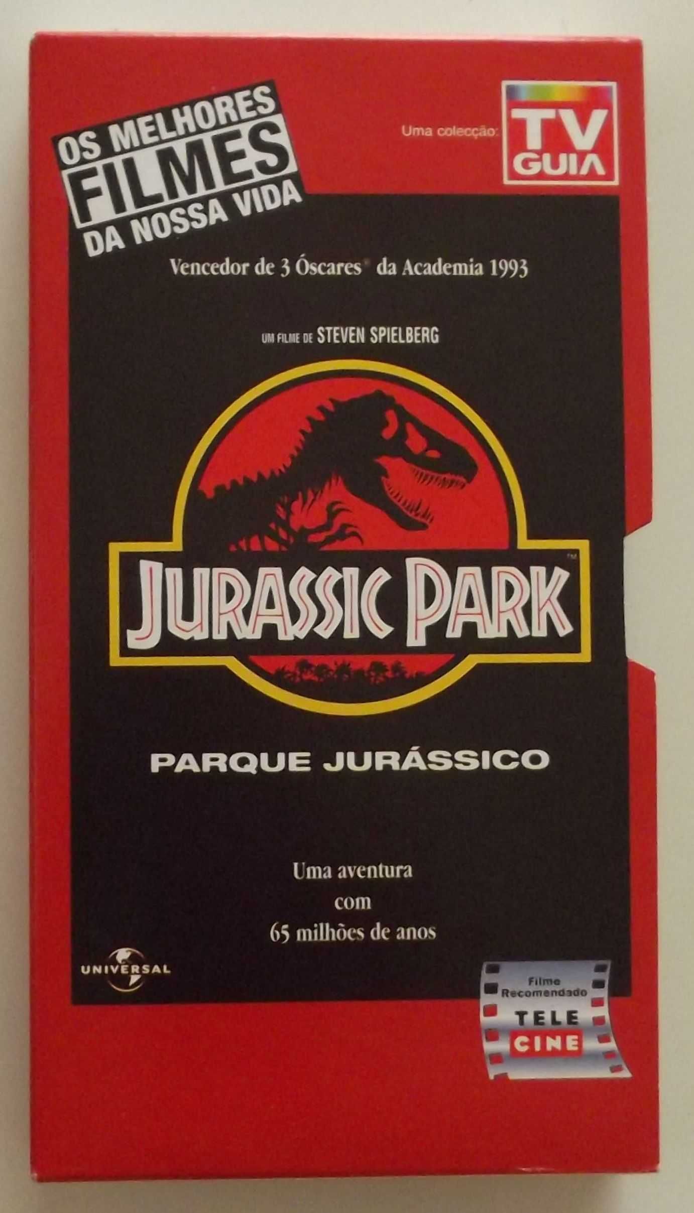 Filme em VHS Jurassic Park