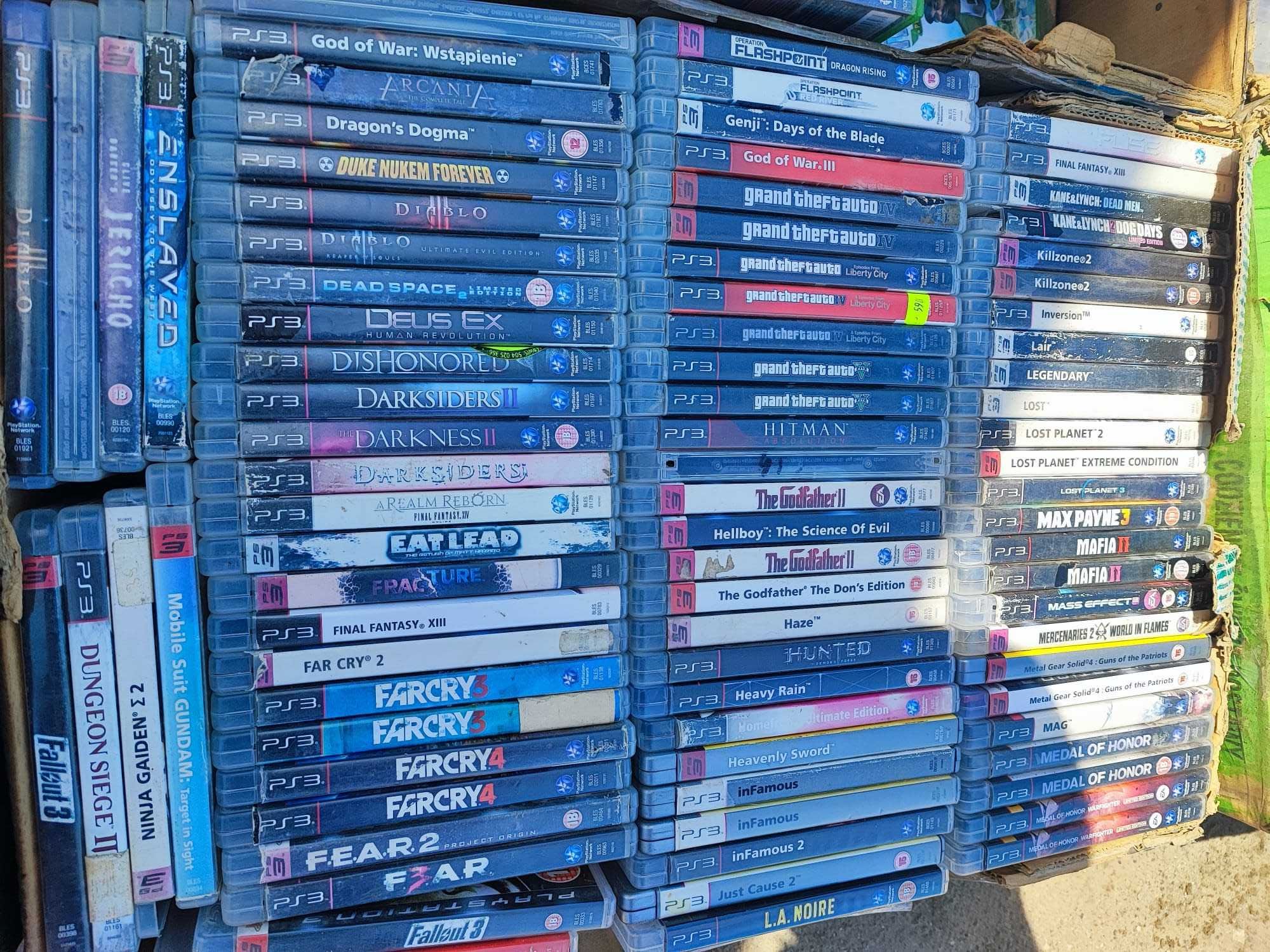 Kolekcja Gier na PS3 Stan Idealny PlayStation 3