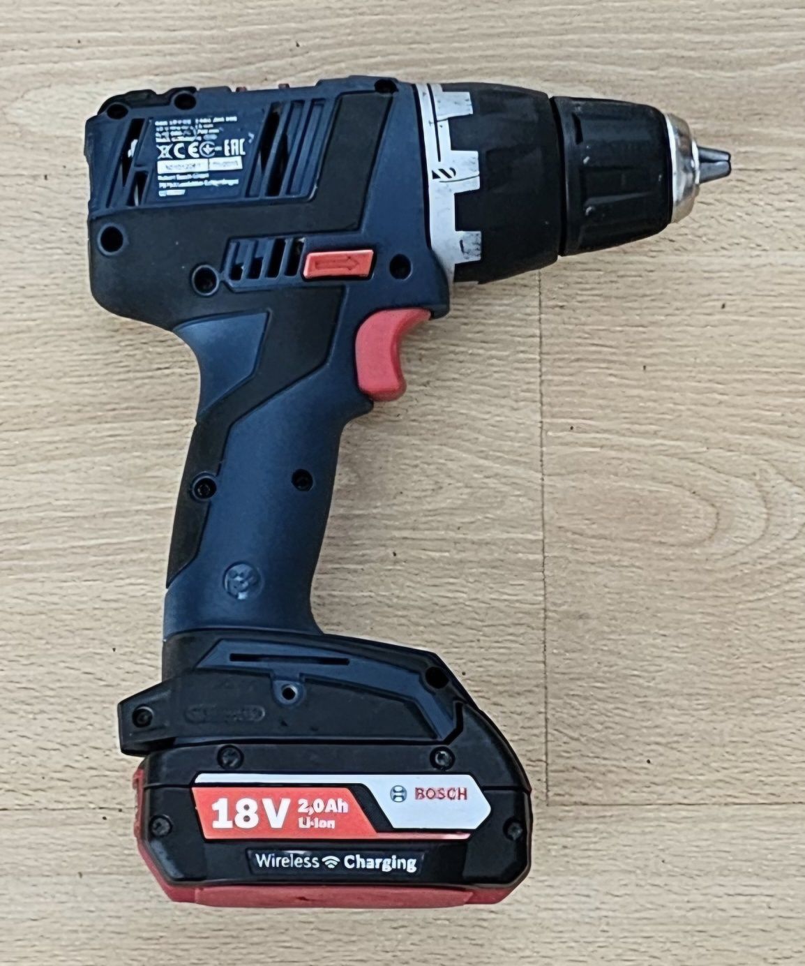 BOSCH GSR 18V-EC Wkrętarko-Wiertarka Bezszczotkowa 2xAku Ładow.Walizka