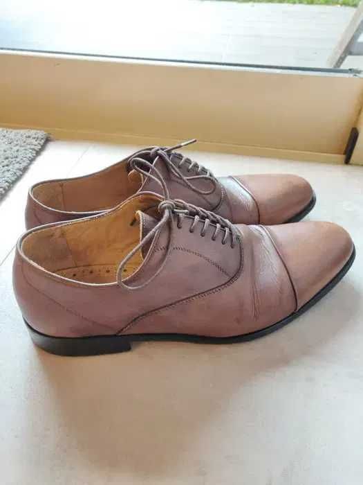 Sapatos Clássicos Aldo Tamanho 45 Castanhos Semi Novos