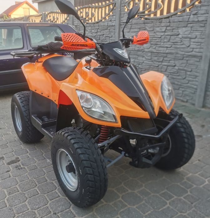 Quad DAELIM ET 250 zarejestrowany homologacja 2007r. ATV