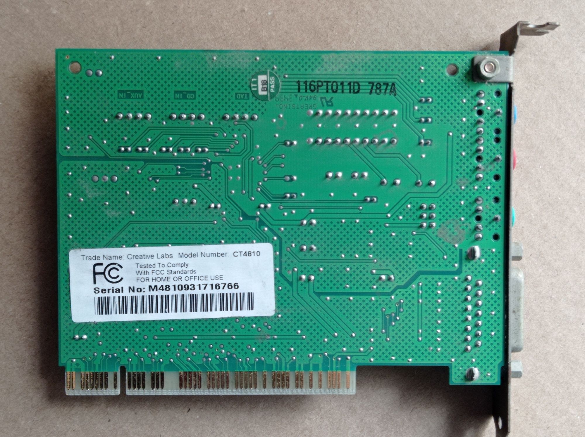 Karta dźwiękowa Creative CT4810