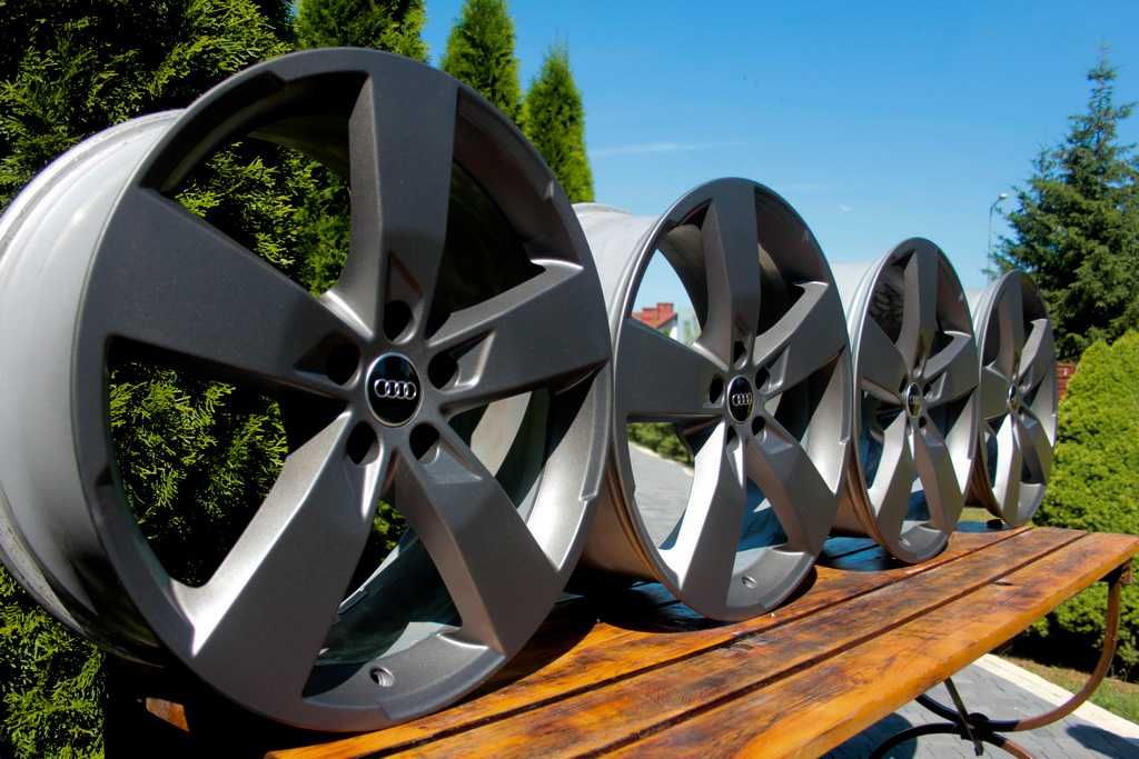 5x112 20 cali AUDI A5 A7 A6 S6 A8 S8 Q5 Q7 Q8 BEZ RYS +czujniki grafit