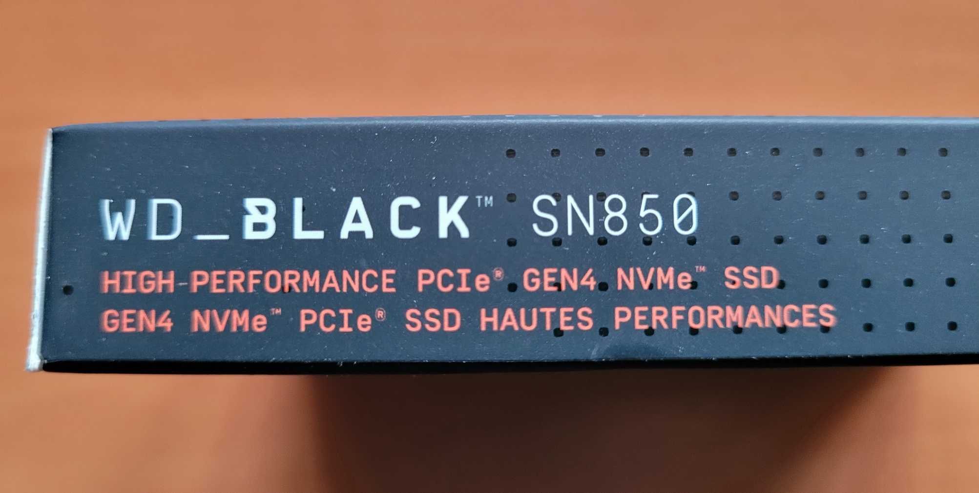 SSD WD Black SN850 2 Tb, новый, запечатанный, покупался в США.