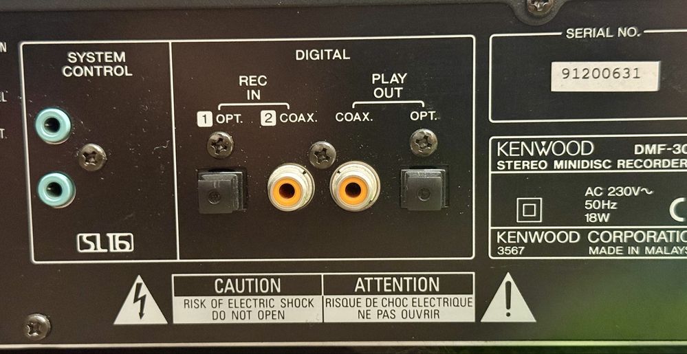 Minidisc  Kenwood DMF-3020-śliczności