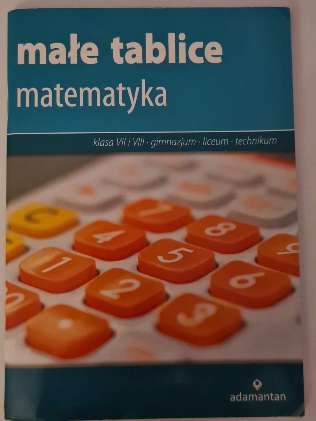 Książka "Małe tablice " matematyka