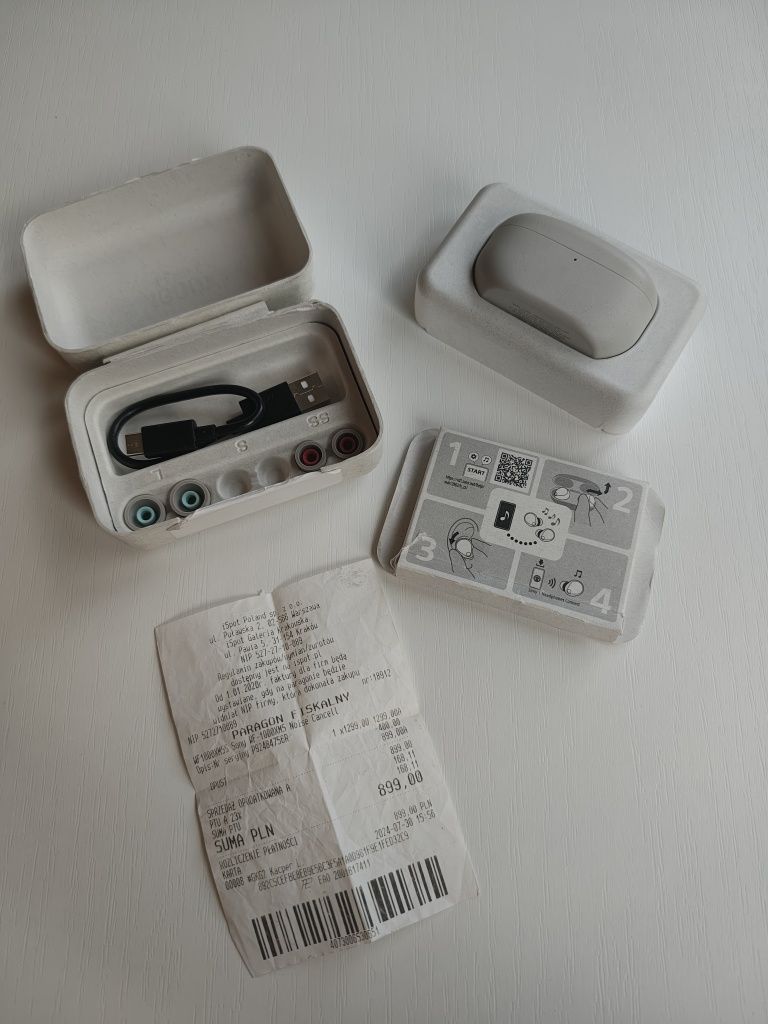 Słuchawki Sony WF1000XM5