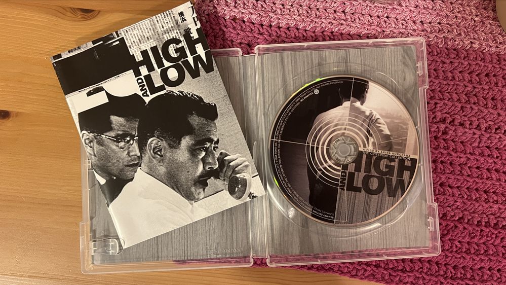 HIGH AND LOW / Niebo i piekło - Criterion Collection - blu-ray