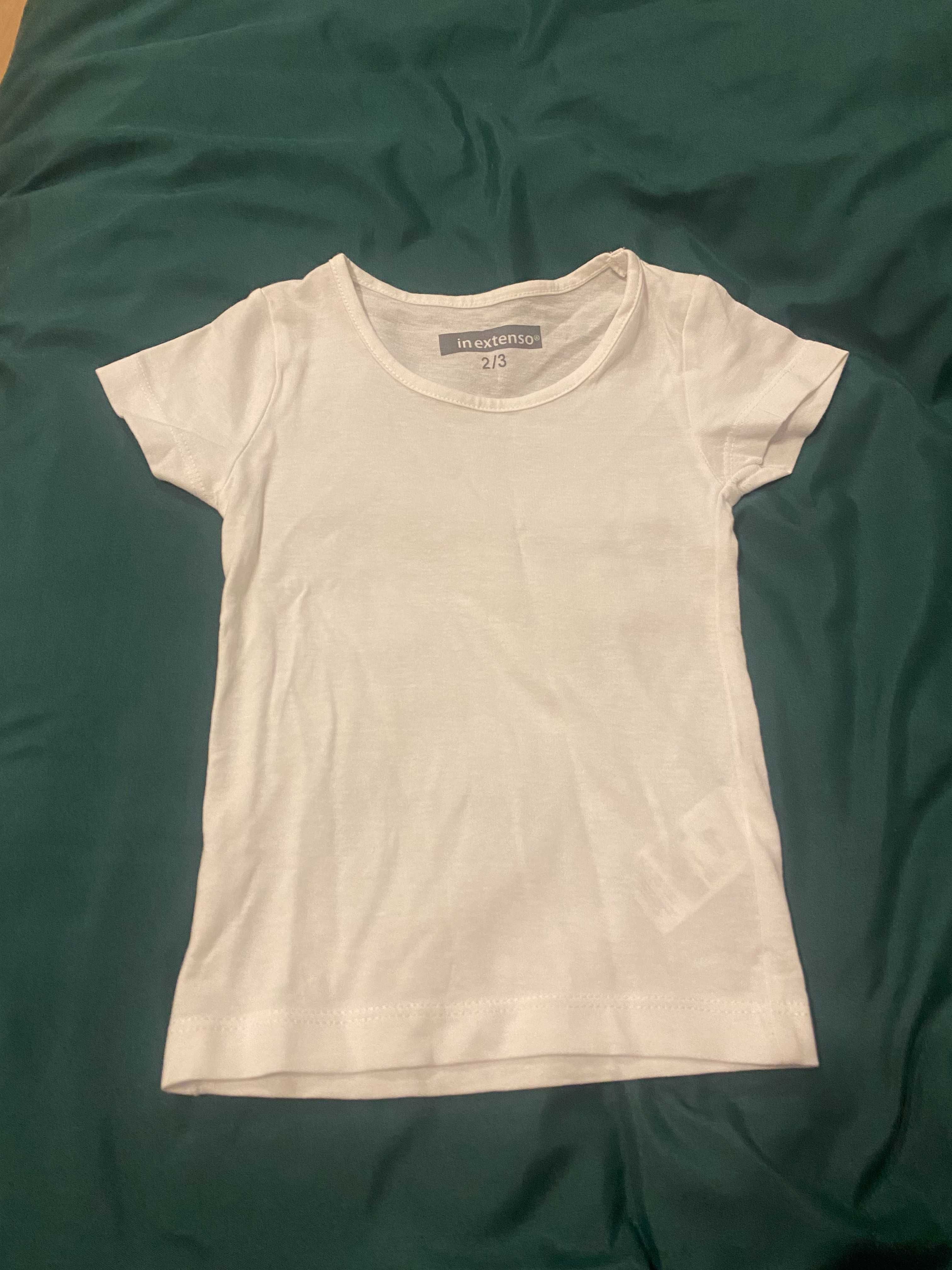Biała bluzeczka dla dziewczynki r 92
