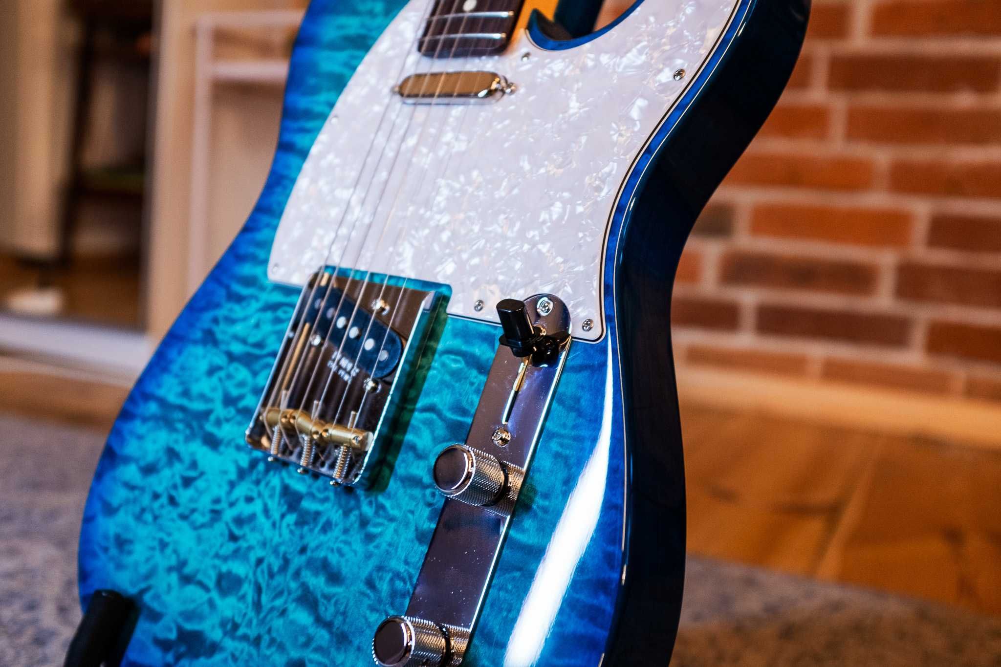 Fender MIJ FSR Hybrid II Telecaster 2024 RW QUILT AQM